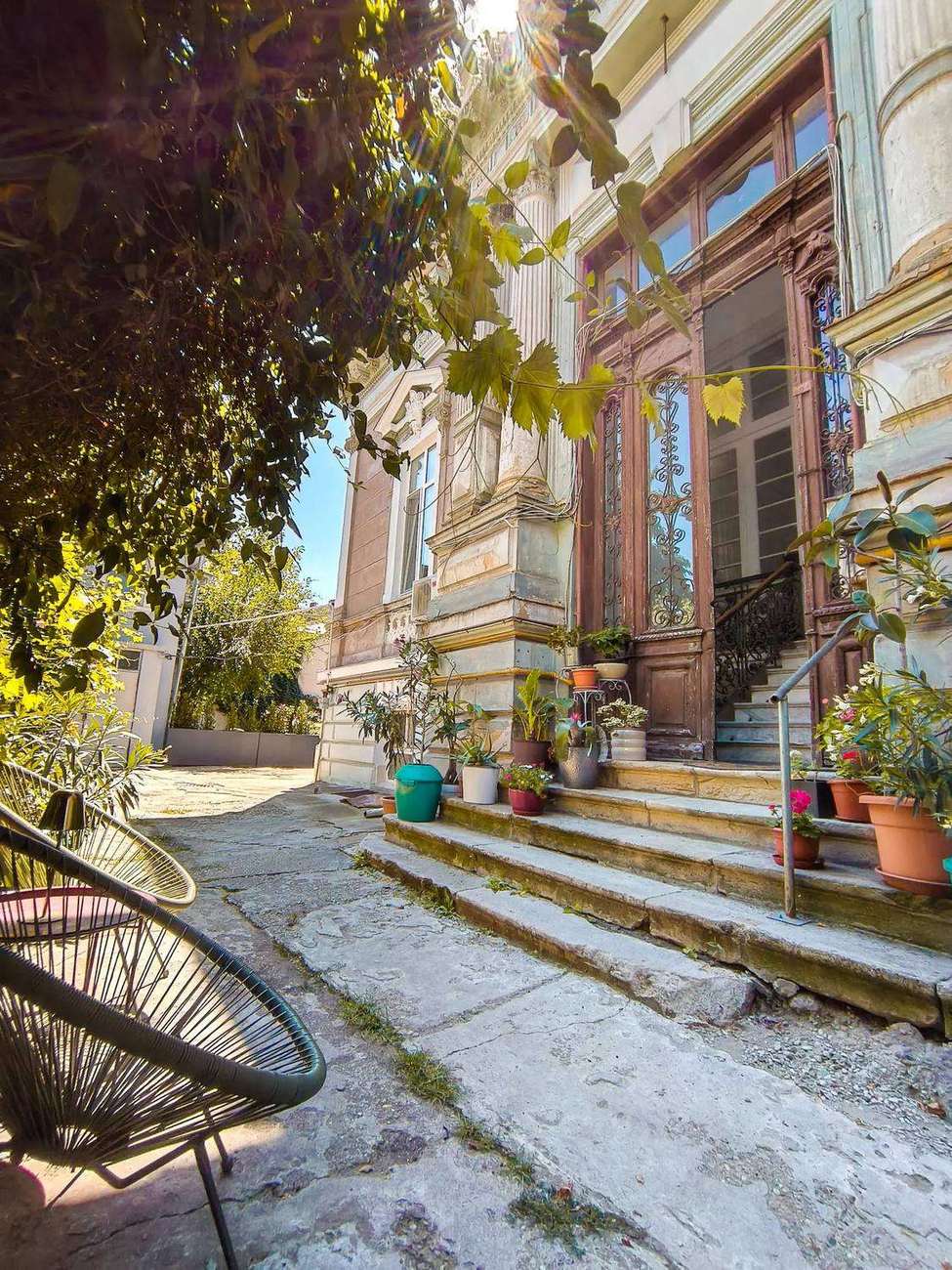Garden greenery, Armenească 22 villa